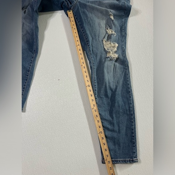 Torrid Denim Distressed Women's Skinny Jeans Size 20XT - Picture 5 of 10